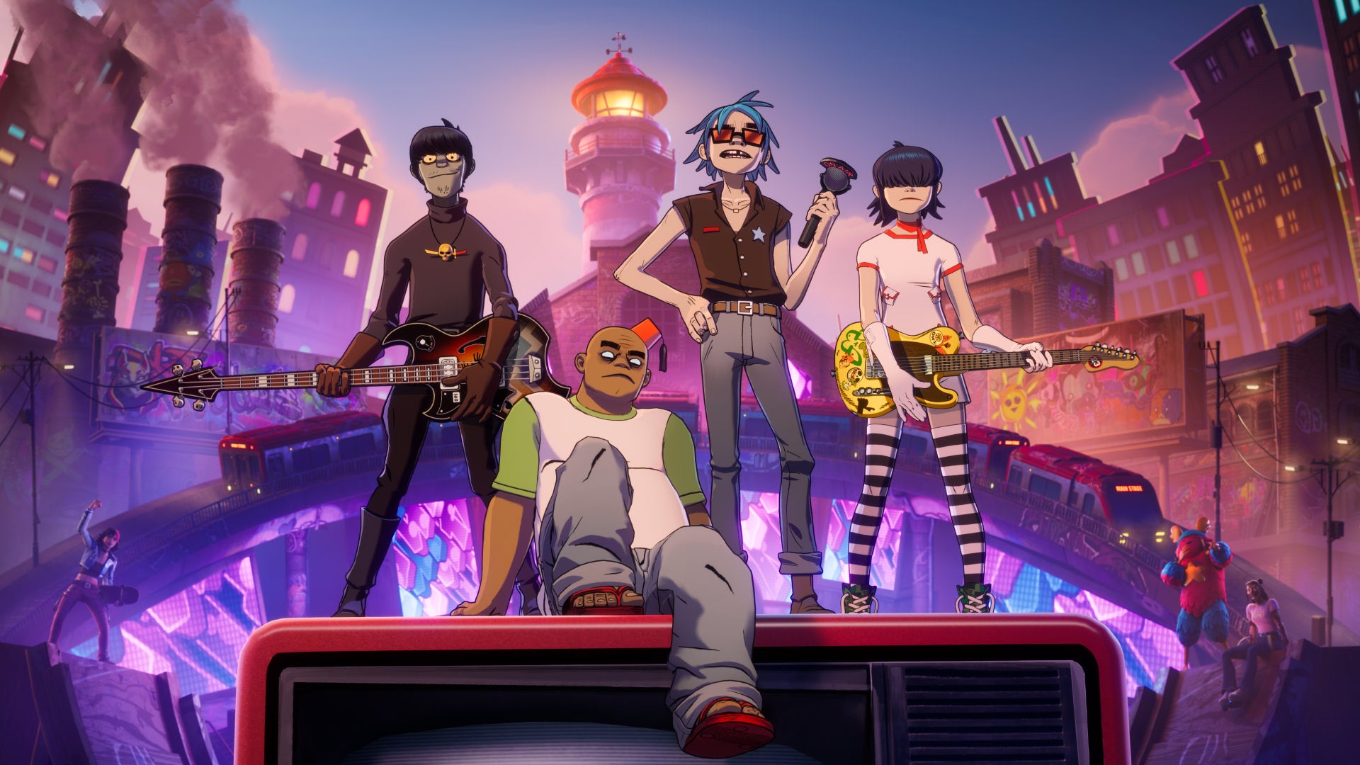 Десятий сезон Fortnite Festival: Gorillaz на музичному тлі!