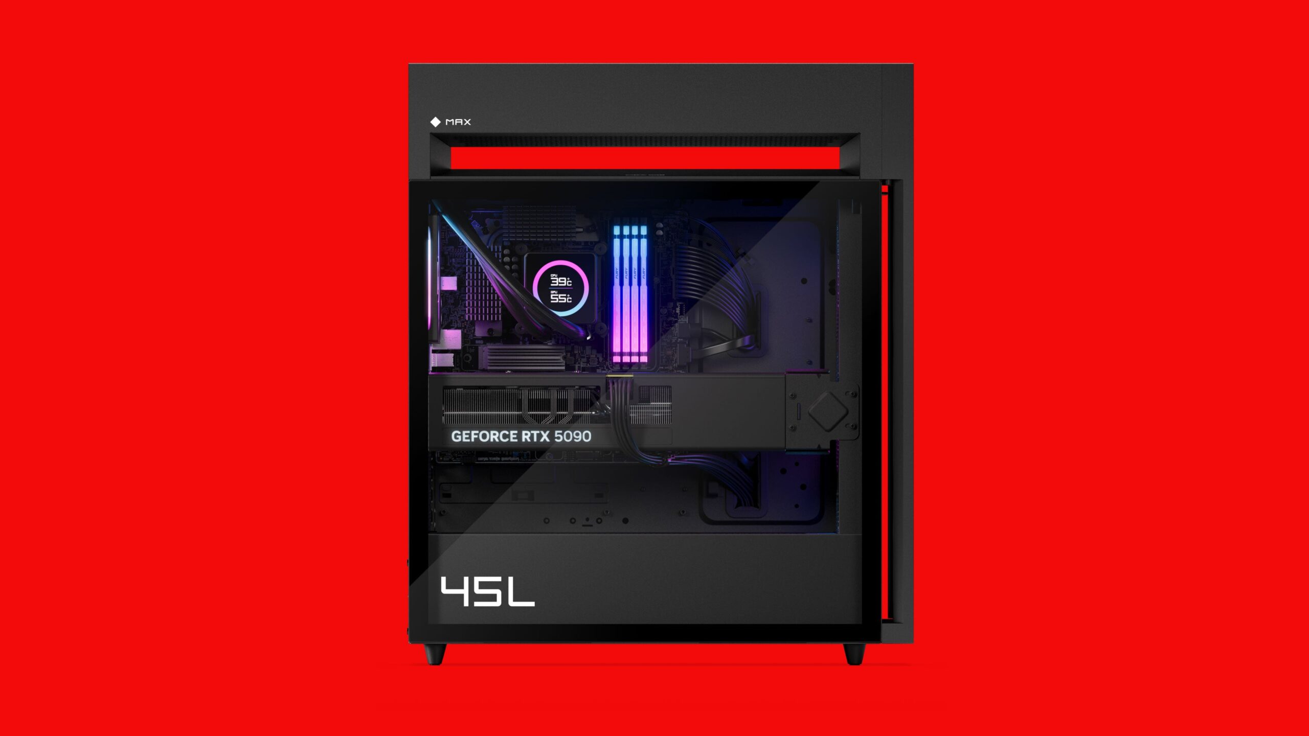 HP представляє Omen Max 45L – ігровий комп’ютер нової генерації в 2025 році.