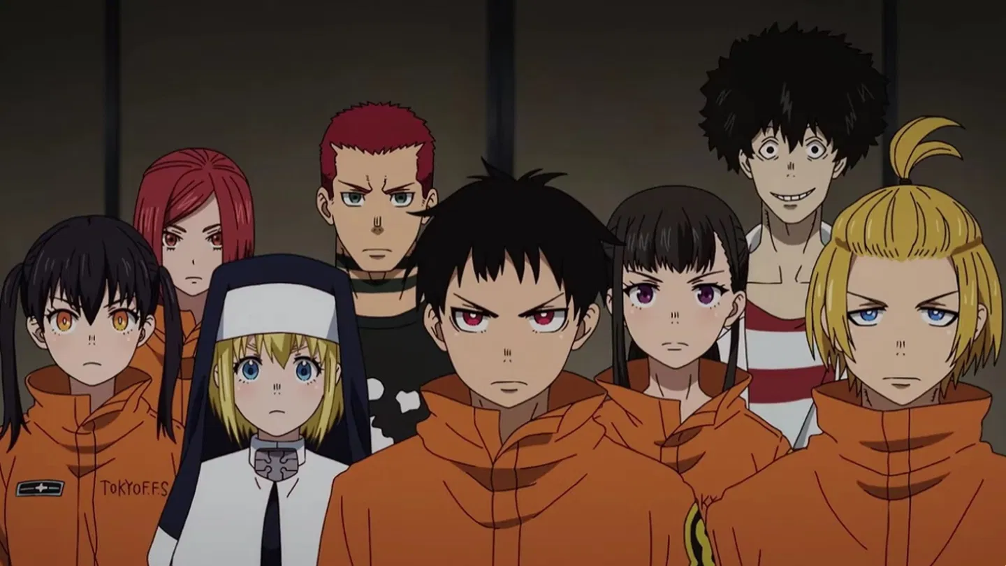 Fire Force представила вражаючий трейлер до другої частини третього сезону