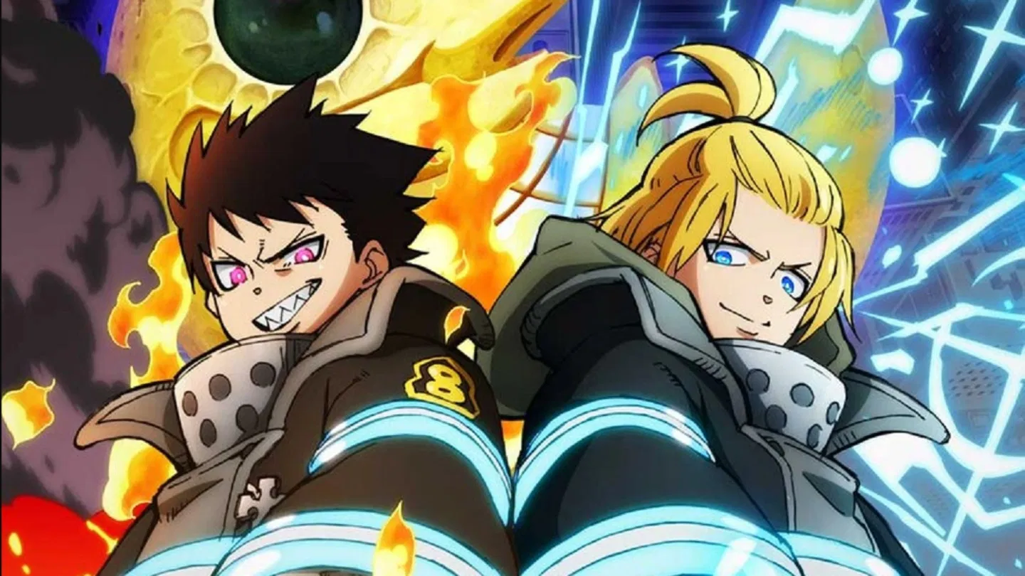 Нова ілюстрація Шінри та Артура в другій частині третього сезону Fire Force