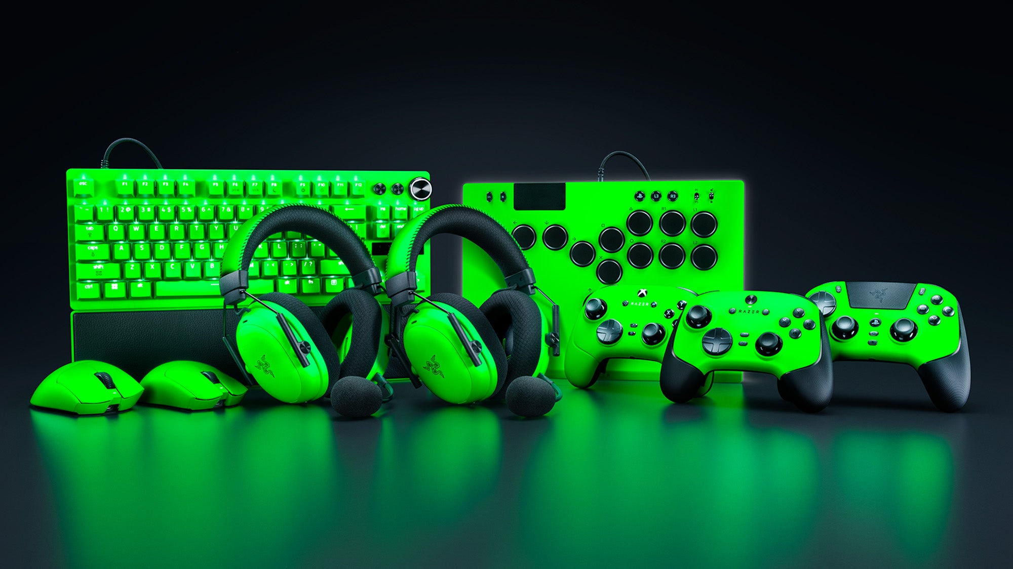 Razer презентує екологічну колекцію геймерських аксесуарів Esports Green 2025