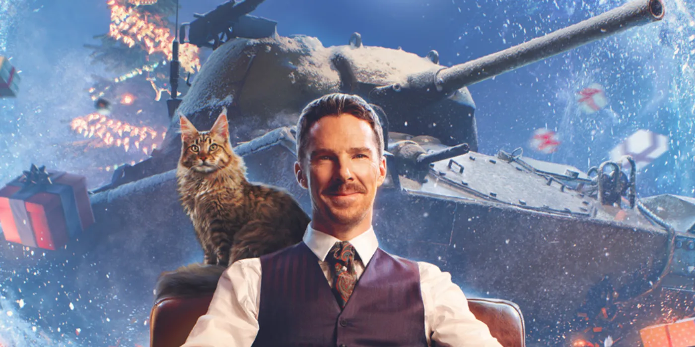 Бенедикт Камбербетч стає амбасадором гри World of Tanks у 2025 році
