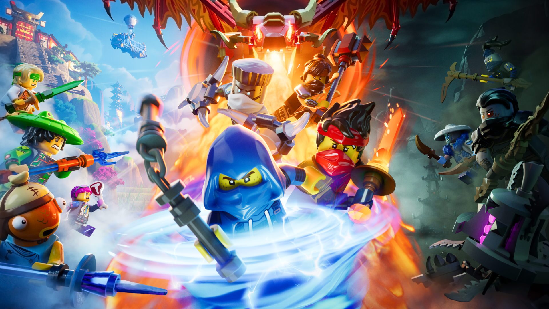 LEGO Fortnite представила оновлення Ninjago: Rise of the Ninja 2025